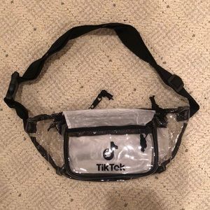 TikTok clear fanny pack